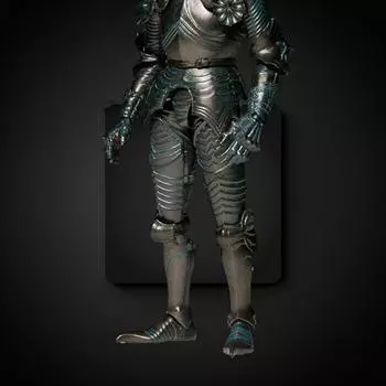 SCA LARP Средневековый рыцарь Немецкий готический доспех Боевой доспех с мечом