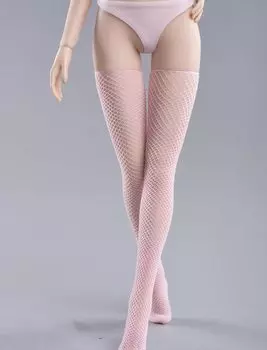 Масштабная фигурка Fire Girl Toys Розовые сетчатые чулки Женщина Солдат Серия Гардероб Бесшовные сетчатые носки не включает тело и [TOYBARJAPAN] 1/6