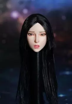 масштабная фигурка СУПЕР УТКА Красивое выражение лица Азиатская красавица голова и одежда не [TOYBARJAPAN] 1/6 SDH027-C (тело включено)