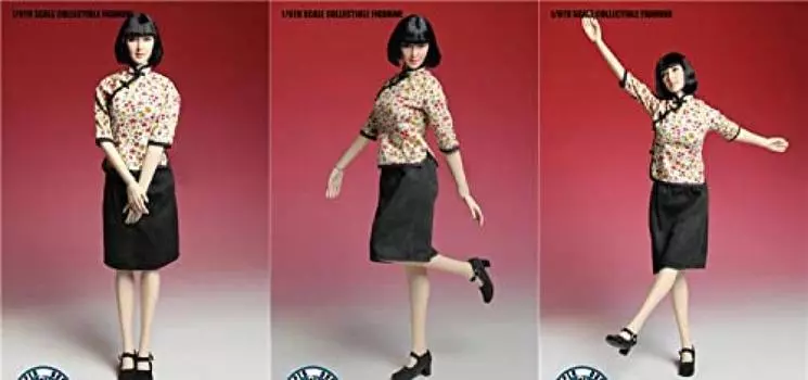 scale action figure SUPER DUCK Republic of China era female student style beautiful clothes and shoes set and book not [TOYBARJAPAN] 1/6 SET007-A