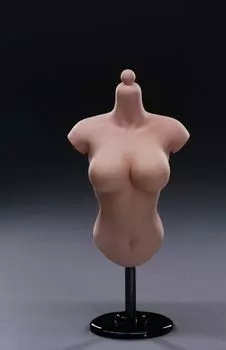 scale action figure YMTOYS YMT093 Female upper body bust bust pedestal not Santan [TOYBARJAPAN] 1/6 (head included) (A skin)