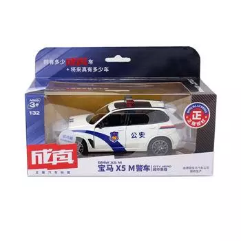 Scale Alloy 132 Car Model Toys X5 M Police Suv Sound Lights Children Gift