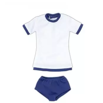 Scale AZO2 Gym Clothes Set Navy 1/3 (for Dolls)