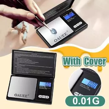 Scale Jewelry High Accuracy 0.01g/0.1g Electronic Weight Scale Digital Pocket Scale Gram Balance Weight Scales