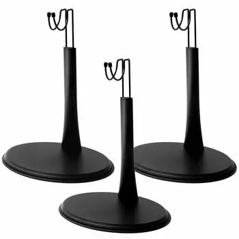 scale simple doll stand black Tamashii stage pedestal drawing doll W136 x D97 x display stand fixed crotch Aisaki 1/6 H120~200mm (3 pieces/A)