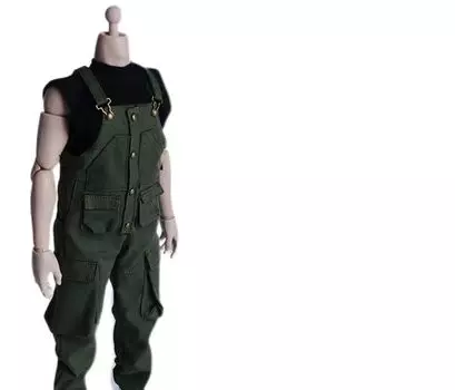 scale universal movable action figure costume fashion cargo casual suit not Army Green 1/6 male/female sportswear, suit, pants, (body, head, shoes,