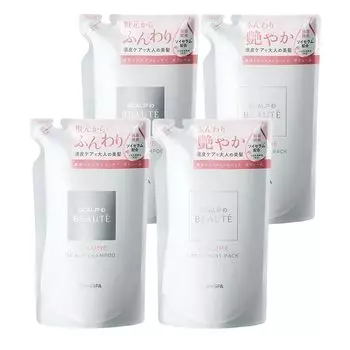 Scalp D Beaute Лечебный шампунь для кожи головы, набор из 2 предметов, набор Enfer Scalp d для женщин и 4 предмета (объем) 4-х частей