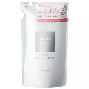 Scalp D Beaute Шампунь для объема, сменная насадка, 300 мл [Квази-лекарство] [Аминокислоты/Уход за кожей головы/Против перхоти/Против зуда/Без добавок/Натуральный растительный/Без силикона/Для