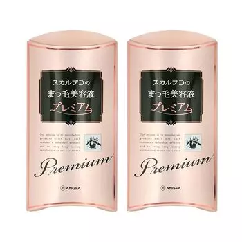 Scalp D Eyelash Serum Premium Set of 2 Care Ingredients Eyelash Eye a Matsupa OK 4 мл x 2 [Eyelash Double] Уход/Один день/Ресницы