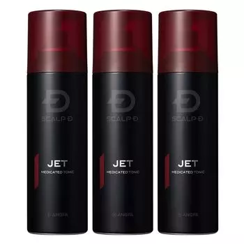 Scalp D Hair Growth Agent Лечебный тоник для роста волос Набор для мужчин Профилактика выпадения волос Сделано в Японии 180 мл 3-х предметный квази-препарат