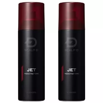 Scalp D Hair Growth Agent Лечебный тоник для роста волос Набор из 2 шт. для мужчин Предотвращение выпадения волос Сделано в Японии 180 мл Квази-лекарство