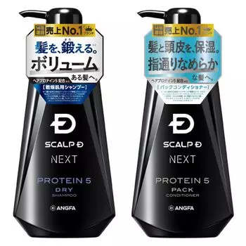 Scalp D Next Protein 5 Scalp Shampoo Dry Set для сухой кожи Anfa Men s 2-piece (Шампунь и Кондиционер)