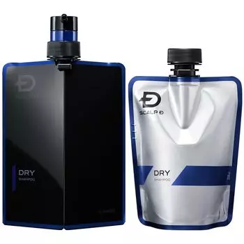 Scalp D Шампунь со сменным держателем Сухой набор для увеличения объема сухой кожи Anfa Men s + 2-х предметный не силиконизированный квази-препарат