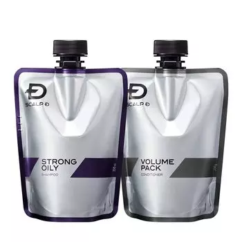 Scalp D Шампунь Замена Сильный Жирный Кондиционер Для Очень Жирной Кожи Аминокислота Сделано в Японии Anfa Мужской 2-х Частей (Набор шампуней) Квази-лекарство