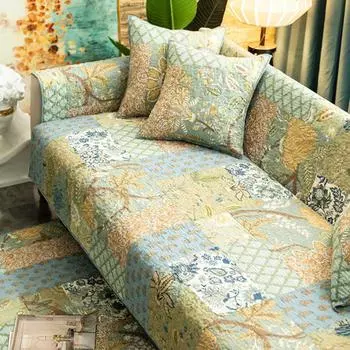 Scandinavian Washed Cotton Sofa Cushion All Year Round Neutral Simple Cloth Modern South Korea All-Inclusive Universal Cover Cover Cushion Lanno 45*45 pillow case