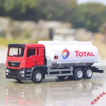 SCANIA MAN Oil Tank Truck Total bp Shell 5 дюймов Моделирование литья под давлением и игрушечный автомобиль RMZ city 1:64 литые модели автомобилей подарки для детей