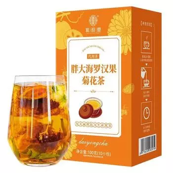 Scaphigerum Siraitia Grosvenorii Чай с хризантемой и травами в пакетиках 100g/3.52oz