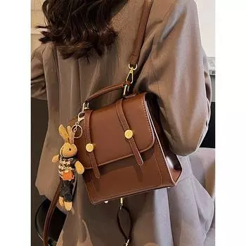 Scarecrow Backpack Women s Backpack Special-Interest Design Bag 2025 New Arrival Waterproof Fancy Small Girls College Black No pendant in stock and fast delivery