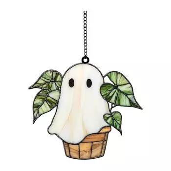 Scary And Cute Halloween Pendants, Acrylic Window Decorations,Nice Home Gifts, Wnique Halloween Pendants One Size
