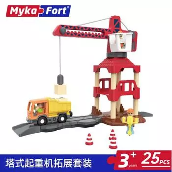 Сцена Костюм Трек Расширение Образовательная Игрушка Ферма Полицейский Участок Магнитные Аксессуары Автомобиль DIY 15PCS Police Station