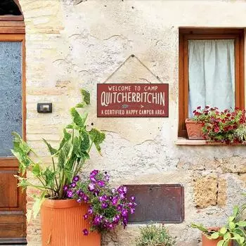 Сцена макет реквизит предварительно просверленные отверстия декоративные с шнуром деревянная подвесная табличка бирка деревянный знак красный