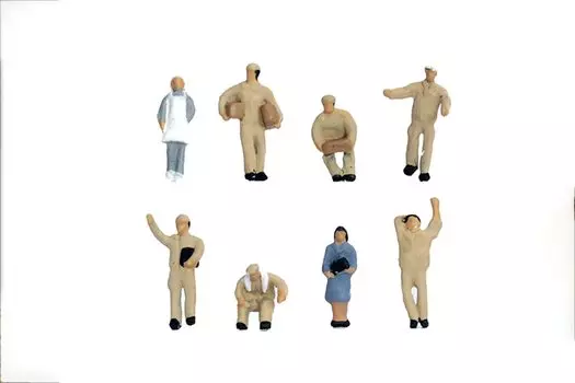 Scene Collection The Human 138 Factory People Diorama Supplies 323990