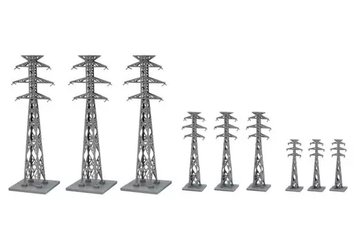 Scenery accessories 143 Distant view materials Steel tower Diorama supplies
