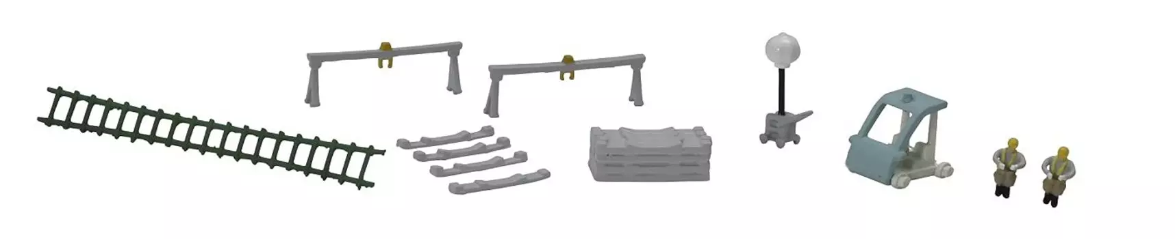 Scenery Collection Scenery Accessories 127 Track Maintenance Work Accessory Set Diorama Supplies 265290
