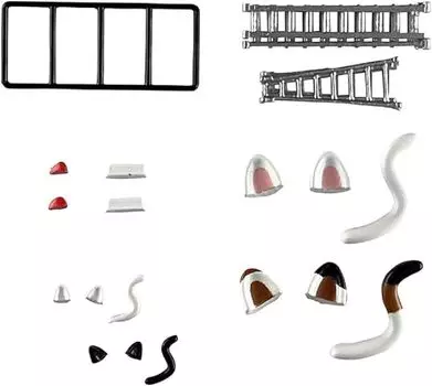 Scenery Collection Scenery Accessories 132 Car Collection Transformation Set A Diorama Supplies 324157