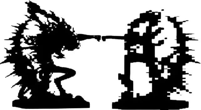 Scenic View Luffy Gear 5 Rob Lucci Leopard Awakening Form Figure Set