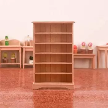 Сценический реквизит Burr Free Красивая 1/12 3D форма миниатюрный китайский классический шкаф мини-шкаф игровой домик игрушечный книжный шкаф модель