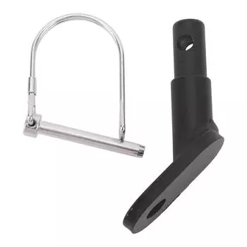 Сцепное устройство для прицепа для велосипеда, стальное переносное крепление для прицепа для велосипеда с быстроразъемной пряжкой