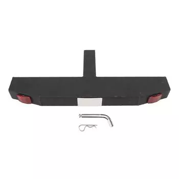 Сцепное устройство с максимальной нагрузкой 600 фунтов, 2-дюймовый приемник, сцепное устройство со светоотражающей полосой 5/8 дюйма для легковых автомобилей и внедорожников