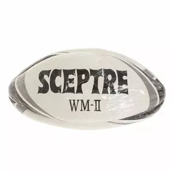 SCEPTRE Rugby Ball World Model Laceless SP14B Black x Gray WM-2