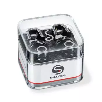 Schaller Strap Lock Pin Black Chrome Пара S-Locks #14010401/Черный-Хром []
