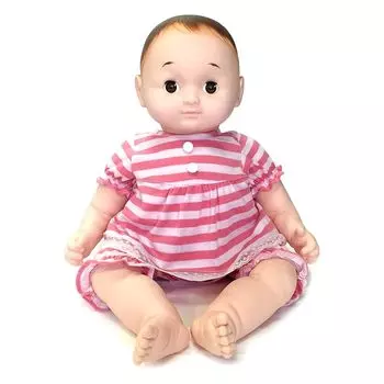 Счастливая собачка, куколка, малышка Не-тян Примерно 46 см, розовая, не могу закрыть глаза, пухленькая