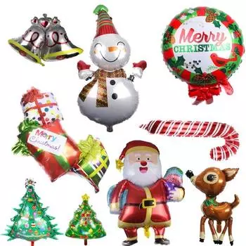 Счастливого Рождества Фестиваль Воздушных Шаров Украшение Партии