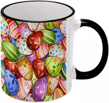 Счастливой Пасхи Гномы Керамическая Кофейная Кружка Яйцо Кролик Чашка для Воды 301-400ml