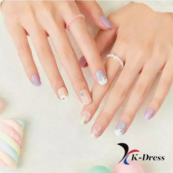 Счастливый день (Обычный раунд) Типсы Magic Press Dashing Diva