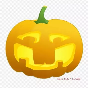 Счастливый Джек О Фонарь Джек О Фонарь Утюг на теплообмене Печать Виниловые патчи Наклейка для одежды DIY Аппликации Моющиеся патчи