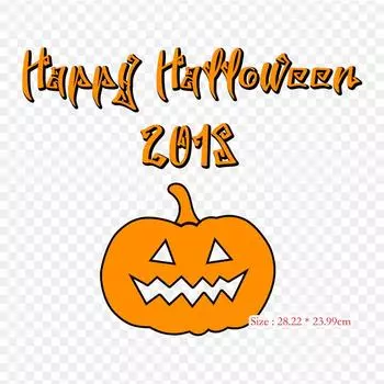 Счастливый Хэллоуин Лори Строуд, термопереносная печать, виниловые нашивки, наклейки для одежды, аппликации «сделай сам», моющиеся нашивки