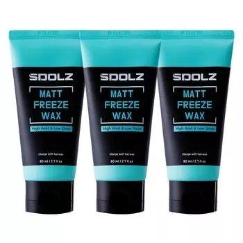 Schdoltz Matte Frizz Hair Wax, 80ml, 3 pieces