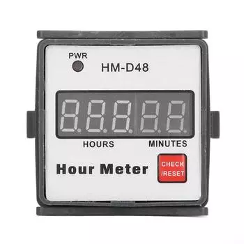 Счетчик часов -10~50 0999,99ч 1 шт., 220 В переменного тока