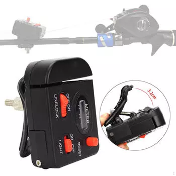 Счетчик лески, инструмент для измерения глубины, аксессуары, снасти