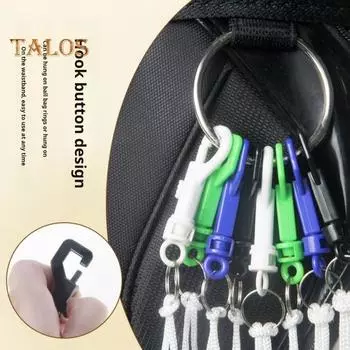 Счетчик очков для гольфа, бусины для гольфа со стразами, счетчик очков для отслеживания ударов, счетчик очков с зажимом, аксессуары для гольфа A зелёный