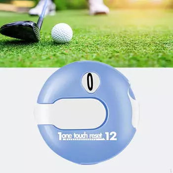 Счетчик очков для гольфа Keeper Round, Портативный индикатор Handy Scorer Stroke Light blue