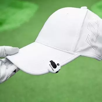 Счетчик очков для гольфа со сбросом в одно касание Компактный размер Портативный счетчик для гольфа-кликер Секретарь игры в гольф белый