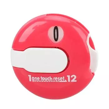 Счетчик очков с зажимом для шляпы Счетчик очков Кликер Сброс одним нажатием Легкий портативный счетчик очков Инструмент для хранения очков f