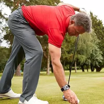 Счетчик очков в гольфе с ручным циферблатом, счетчик ударов в гольфе, часы со сбросом счетчика очков, контролер счета, стойкий