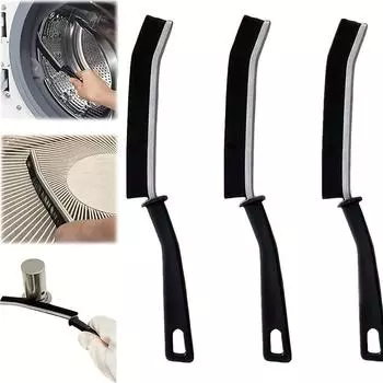 щетка для чистки, бытовая щетка с жесткой щетиной, щетка для ванной комнаты, многофункциональная щетка для чистки мертвых углов чёрный